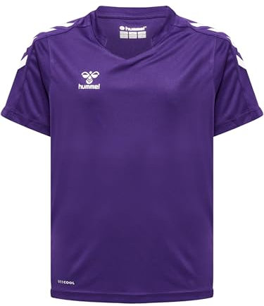 hummel Core XK Poly Trikot Kids Weiß lilaweiss, 6 (116) Kinder