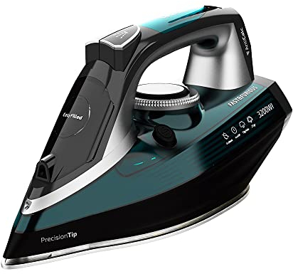 Cecotec Plancha Ropa de Vapor Fast&Furious 5060 Ultra. 3200 W, Apagado Automático, Vapor Continuo 70 g/m, Golpe de Vapor 270 g/min, Sistema Antigoteo, Doble Suela Cerámica, Azul