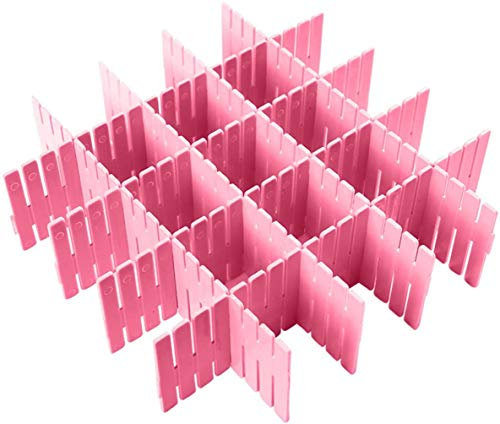 8 pz Organizer Cassetto, Griglia Divisore, Separatore Cassetto, per biancheria intima, Calze, Forniture per Ufficio