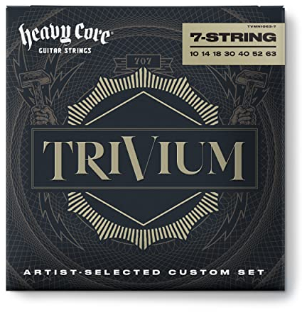 Gitarrensaiten Trivium nickel 10-63 7 cordes