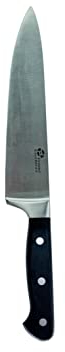 Pradel Excellence - Couteau de Cuisine Chef 20 cm - Lame Acier Inoxydable 3Cr14 - Manche POM Ergonomique - Découpe Précise Viandes, Poissons et Tartes - Gamme Maître Chef