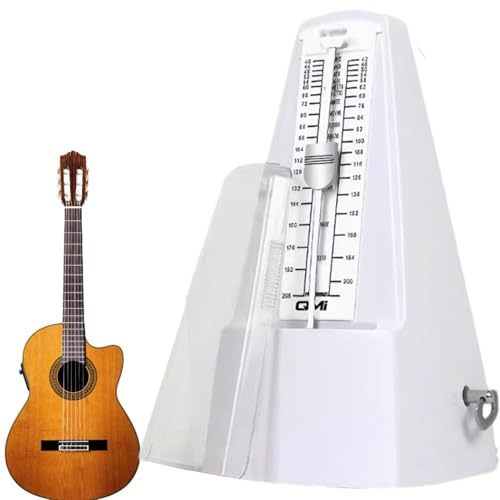 Yulokdwi Metronomo per chitarra, Metronomo meccanico | Metronomo per pianoforte Metronomi a forma di torre ad alta precisione - Colonna sonora forte Battere Metronomo Accordatore per pianoforte