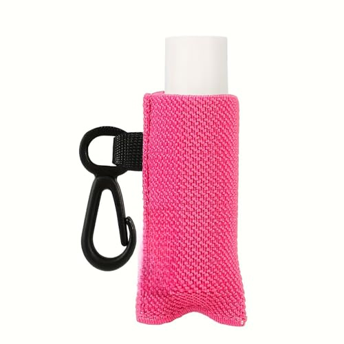 PEILINZE Porte-rouge à lèvres élastique à clipser - Organisateur de baume à lèvres - Porte-clés de voyage pour femmes et filles