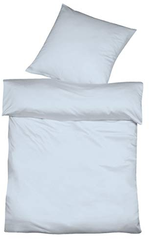 Fleuresse Baumwolle Leinen Bettwäsche Provence Größe 135x200+80x80 cm Farbe Bleu