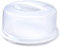 EPISENT Large Round Cake Box | Lockable Lid & Carry Handles | Cake Storage Container | Portable Plastic Cake Carrier | Fits 11 inch Cake