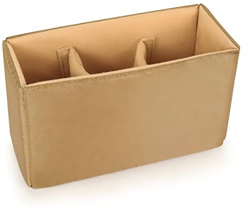 G-raphy Camera Insert Bag with Dividers Camera Case SLR Cases for DSLR SLR Cameras etc, Lenses, Flashes- Make Your Own Camera Bag (without Cover)