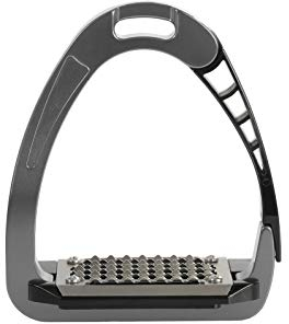 ACAVALLO Arena Alupro Steigbügel, Farbe Titan, Einheitsgröße (AC607-TI-OS)