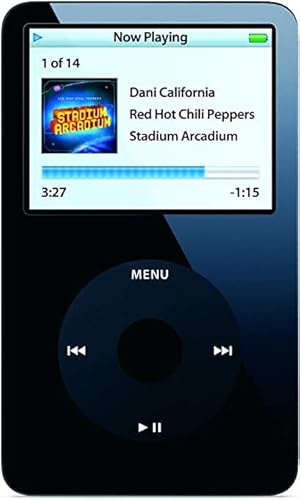 Apple iPod Classic, 5th Gen, 30GB - Nero (Ricondizionato)