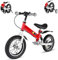 YBIKE Laufrad 2 in1, kinderfahrrad Mit Pedalen, Stoßdämpfern, Schutzblechen,12 14 Zoll laufräder Geeignet für Kinder Von 2-7 Jahren 4 Farben Ausbildungsfahrzeuge
