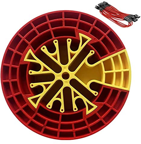 A/R Peigne pour câble - Peigne de gestion des cordons | Câble réseau pratique, peigne pour f de données, outil d'organisation de câbles, parfait pour la gestion des câbles