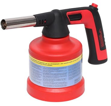 ROTHENBERGER Industrial - 1500004679 - Chalumeau Industriel RS 200 Piezo, Rotation à 180 Degré, Opération Aérienne, Torche à Souder Puissante avec, Optimal pour le Brasage Tendre
