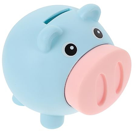 VANZACK 1Pezzi Contenitore Salvadanaio Forma Maiale Decorativa per per Finanziaria e Decorazione Domestica