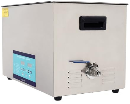 Pulitore ad ultrasuoni Ultrasonic Cleaner+ Degasaggio 30L Professionale Ultrasonic Cleaner Pulitore ad Ultrasuoni Pulitore Ultrasonico con Degasaggio Timer Digitale