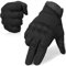 WTACTFUL Flexible atmungsaktive Taktische Handschuhe Einsatzhandschuhe Tatical Gloves Herren Vollfinger Touchscreen-Handschuhe Gilt für Kletter Radfahren Motorrad Jagd XL Schwarz