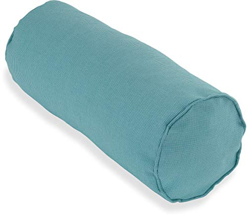 H.O.C.K. Sparkle Outdoor Nackenrolle 50xø20cm für dem Garten wasserabweisend/lichtecht (6-7) (Nackenrolle 50xø20cm, Türkis Menta)
