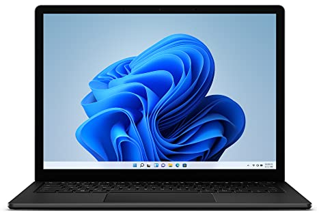 Microsoft Surface Laptop 4, 13,5 Zoll Laptop (Intel Core i7, 16GB RAM, 512GB SSD, Win 11 Home) Matt Schwarz