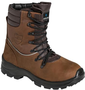 Ratioparts Mixte Ecoline Bottes de sécurité Anti-coupures Classe 2 Marron Taille 48 forestières