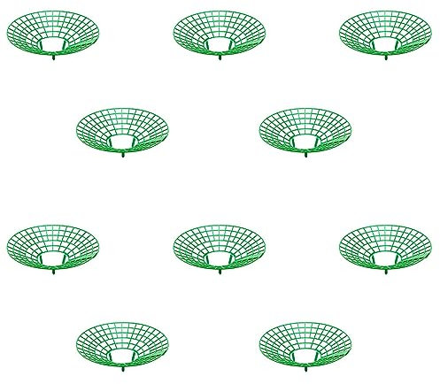 OWKAY 10pcs Erdbeerständer Pflanzenunterstützung Gemüse Grow Holder Für Hausgarten Gewächshaus Pflanzzubehör Vorräte