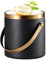 3L Eiseimer Eiswürfelbehälter Eisbehälter Edelstahl,Doppelwandiger isolierter Eiskübel,Premium Eiskübel als Eiswürfelbehälter Ice Bucket,für Partys, Bier,Cocktailbar, kühlen Wein, Champagner