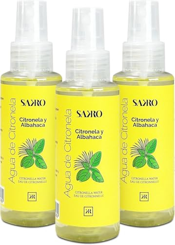 Spray Citronela Líquida Antimosquitos 3x100 ml
