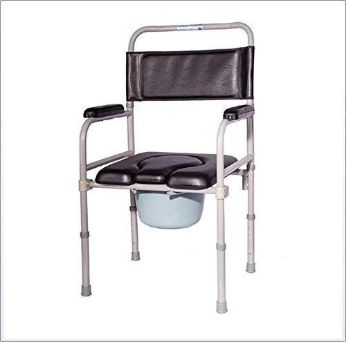 Siège de Toilette Multifonction pour fauteuils roulants Fauteuil l et Aide aux Personnes âgées et aux Personnes handicapées Réhabilitation Fauteuil de Toilette et Douche de Bain