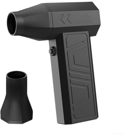 Hasaller Turbofan blåsmaskiner bärbar luftdammvippa 90 000 RPM uppladdningsbar fläkt komprimerad luftrenare 90 000 RPM miniblåsmaskiner med steglös hastighetsvariation för bildetaljering av