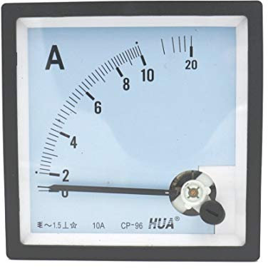 Amperímetro CP-96 AC 0-10A Clase 1.5 Corriente Analógica Precisión