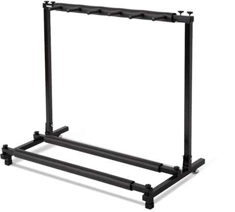 LALAHO 5 Holder Multiple Guitars Stand Foldable