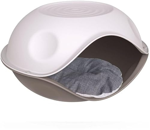 Mighty Cat Dog Bed Windproof Outdoor Plastic Shelter Pet Kitten House Kennel POD