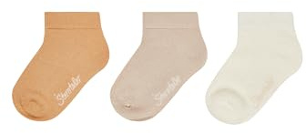 Sterntaler Sneaker Socken 3er Uni Calzini per sneaker, 3 pezzi, tinta unita Unisex - Bimbi 0-24 (Pacco da 3)