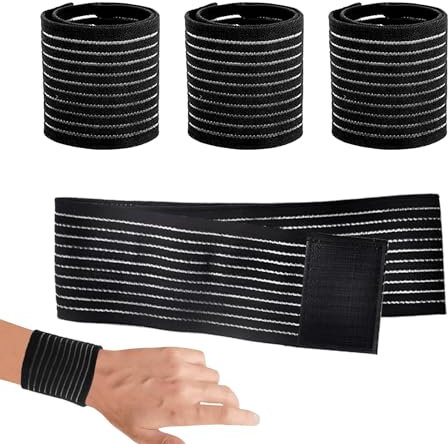4 PCS 40cm handgelenk bandagen bandage handgelenk Unterstützung Atmungsaktives Polyester handgelenkbandage Handbandage Handgelenk Handgelenkstütze Gurt Für Tennis Fitnessstudio SportMänner Frauen