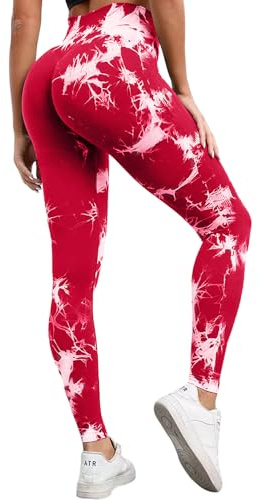 Neteson Leggings Mujer Push Up Pantalones Deportivos Cintura Alta Leggins Deporte Mallas Anticeluliticos Sin Costuras Opaco Scrunch Butt Pantalones Gym Yoga Fitness Jogging Running