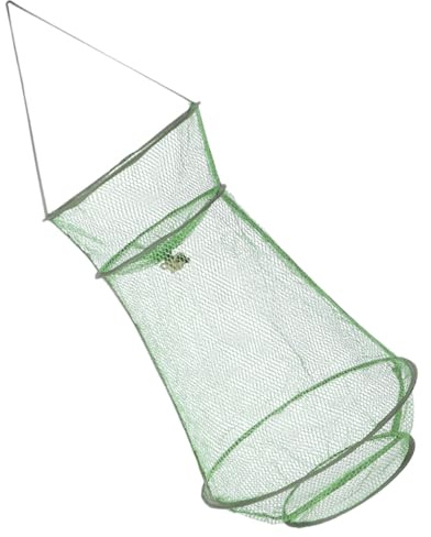Healifty Filet de Nylon Résistant avec Cordon Panier Portable pour Capture et Conservation des Poissons