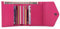 Otto Angelino Portafoglio a Bustina in Vera Pelle – Anti RFID – Unisex, Rosa