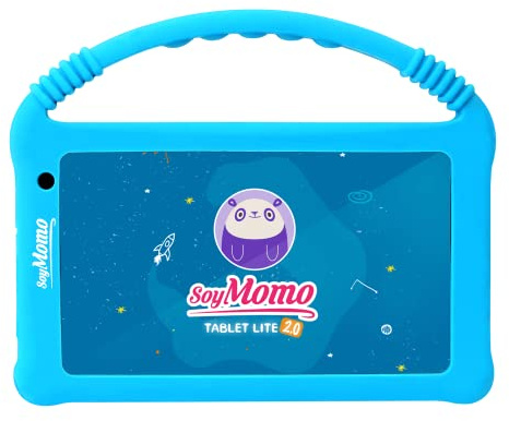 SoyMomo Tablet för barn Lite 2.0, felaktig innehållsdetektering, fjärrkontroll, annonsblockerare, 8 tum FHD, 32 GB, WiFi, Bluetooth