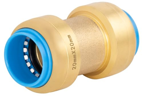 Raccord automatique universel jonction égale Ø20 TOUT PUSH