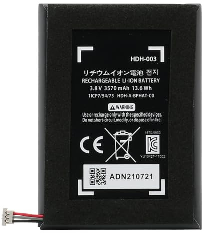 Fayerkar Convient pour console de jeu Nintendo Switch Lite NS Lite avec batterie HDH-001 HDH-002 HDH-003 intégrée (3570 mAh 3,7 V)