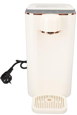Dispensador Instantáneo de Agua Caliente, de Filtro de Agua para Encimera de 3 Litros con 5 Ajustes de Temperatura y Control de Volumen, Dispensador de Agua Caliente