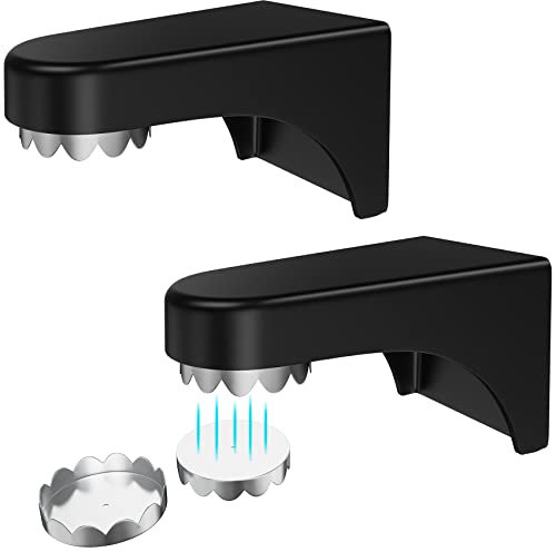 2 Stück Seifenhalter mit Magnet, Seifenhalter Magnet Ohne Bohren, Seifenschalen Seifenablage für Bad (4er Plättchen für Magnetseifenhalter) MEHRWEG