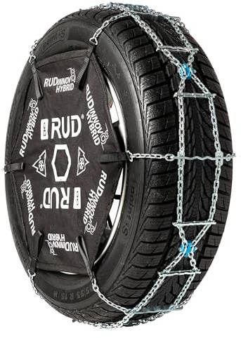 RUD 4718371 Paar Schneekette Kompatibel mit VW Golf VII Schrägheck 5G1, BQ1, BE1, BE2