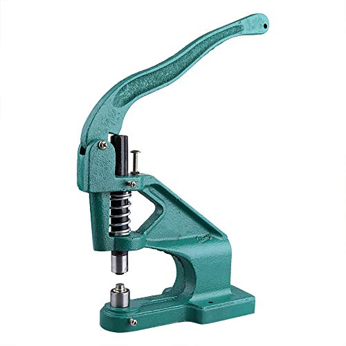 Grommet Occhiello Punzonatrice con 900 Occhielli, 3 Presse a Mano per Stampi Spring Strike Press per Occhielli, Punzonatrice per Occhielli Professionale