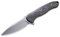 WE Knife Unisex – Erwachsene Kitefin Shredded Carbon Taschenmesser, Grau, 19 cm
