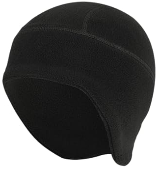 Fahrrad Mütze Winter, Wintermütze, Warm Winddichte Fahrradmütze für Herren Damen, Mütze Fahrradhelm, Radmütze, Fahrrad Zubehör, Sportmütze - Laufen Radfahren Skifahren Motorradfahren Laufmütze