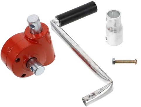 CAXUSD Treuil à Manivelle pour Serrage Enrouleur De Film Manuel 4 Pièces Kit D'installation Complet pour Jardinage Robuste Et Solide