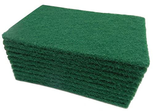 IWOWHERO 10pezzi Spugnetta Abrasiva Riutilizzabile Per Lavare Piatti e Pentole Durevole Resistente e Antigraffio Per Rimuovere Sporco Ostinato Su Superfici Diverse