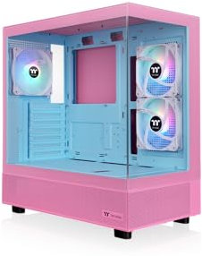 View 270 Plus TG ARGB | Mid Tower Chassis | Bubble Pink