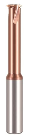 Fresa de rosca carburo 1 diente y 60 grados, M1-20, for mecanizado CNC, roscado aluminio acero, unidad(M14x2 D10,HRC55 Steel 1T)