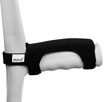 KMINA - Krücken Pad, Polster, Griffpolster für Gehstütze, Zubehör gegen Reibung, Einheit