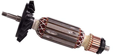 MQEIANG AC 220V / 240V Anker-Rotor-Ersatz für Bosch GWS 750 GWS 750-100 GWS 750-125 GWS750 Winkelschleifer Ersatzteile