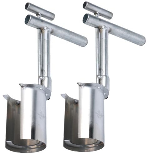 2pcs Lampen -Pflanzer -Werkzeug Langhandwerk Gras -Plugger -Werkzeug Hochleistungs -Sod -Sod -Plugger -Werkzeug -Sämlingentransplanter -Loch Bagger für Pflanzen, Obstbaumsamlingtransplanter, Gras -Pl